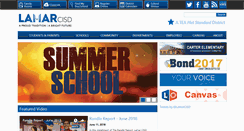 Desktop Screenshot of hr.lcisd.org